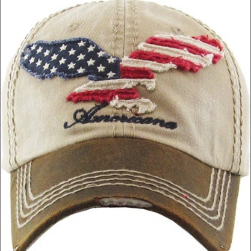 Americana Eagle Flag - Baseball Cap